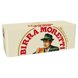 Birra Moretti lager beer 10 x 330ml cans - British product