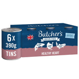 Butcher's Healthy Heart dog food variety pack 6x390g tins - British product