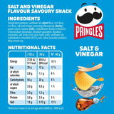 Pringles salt and vinegar crisps 40g can, imported from the UK