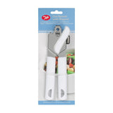 M&S Tala Magnetic Can Opener with Lid Lifter in White or Silver 176g- Buy online at McGrocer