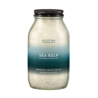 M&S Scottish Fine Soaps Sea Kelp Mineral Bath Salts- Buy online at McGrocer