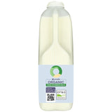 Ocado Organic British Semi Skimmed Milk 2 Pints
