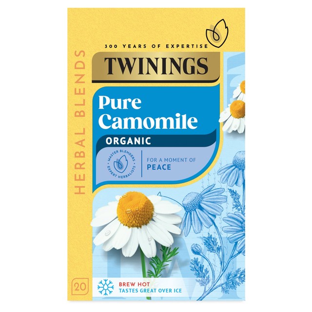 Twinings Organic Camomile Tea 20 teabags (British brand)