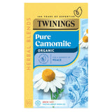 Twinings Organic Camomile Tea 20 teabags (British brand)
