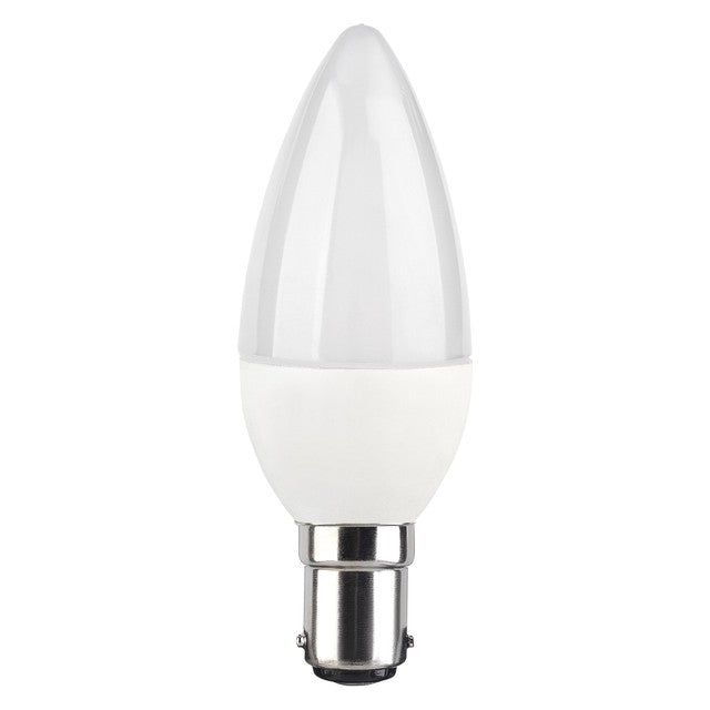 TCP 4.9W warm white LED candle bulb - British product