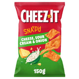 M&S Cheez-it SNAP'D Cheese & Sour Cream Baked Snacks 150g- Buy online at McGrocer