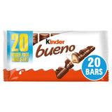 M&S Kinder Bueno Milk Chocolate and Hazelnut Chocolate Wafer Bars 10 x 43g- Buy online at McGrocer