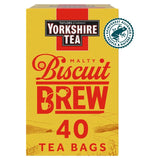 Yorkshire Tea Biscuit Brew black tea bags 40 count (British brand)