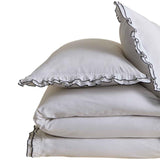M&S M&S Double Ruffle Bedding Set Super King Size (6 ft) Black- Buy online at McGrocer