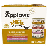 M&S Applaws Taste Topper Dog Gravy Mixed Multipack 16 x 156g- Buy online at McGrocer