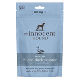 The Innocent Hound sliced duck sausage with cranberry dog treats 600g (British brand)