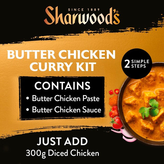 Sharwood's butter chicken curry sauce kit (British brand)