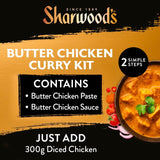 Sharwood's butter chicken curry sauce kit (British brand)