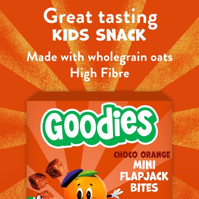 Goodies Chocolate Orange Mini Flapjack Bites 4 x 23g, UK version