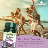 Natures Aid Microbiotic Complex Probiotic Capsules 60, imported from the UK