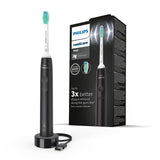 Philips Sonicare Series 3100 Black electric toothbrush, imported from the UK