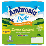 Ambrosia light custard dessert pots 4 x 120g - British product