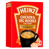 M&S Heinz Chicken Vegetable Noodle Soup Cup 18g Box of 4- Buy online at McGrocer