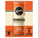 M&S Remedy Kombucha Mango Passion Multipack 4 x 330ml- Buy online at McGrocer