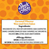 Snack a Jacks caramel rice cakes 159g (British brand)