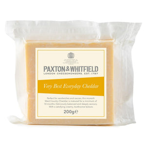 Paxton & Whitfield Best Everyday Cheddar Cheese 200g