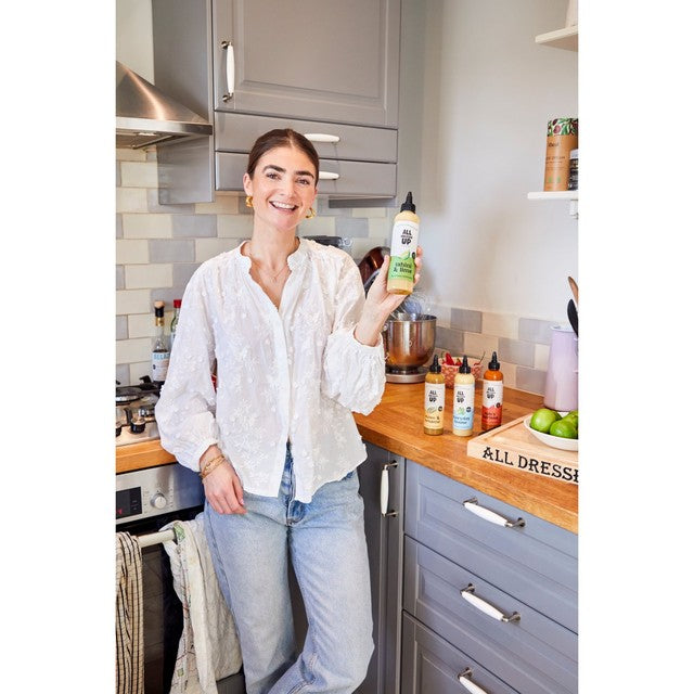 All Dressed Up spicy harissa dressing - British product