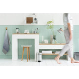 Brabantia Pedal Bin Brilliant Steel 3L - British product
