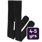 M&S Girls School Tights black 4-5 years, imported from the UK