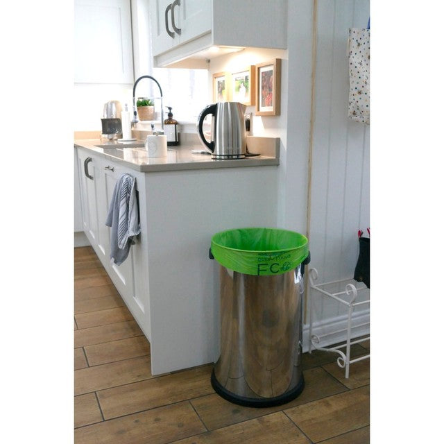 Eco Green Living compostable bin bags 60L - British product