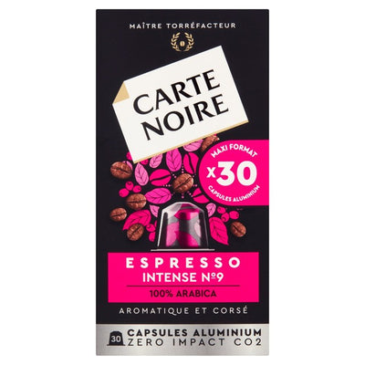 M&S Carte Noire Intense Aluminium Nespresso Compatible Coffee Capsules 30 Capsules- Buy online at McGrocer