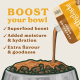 Forthglade chicken bone broth topper for dogs, UK brand
