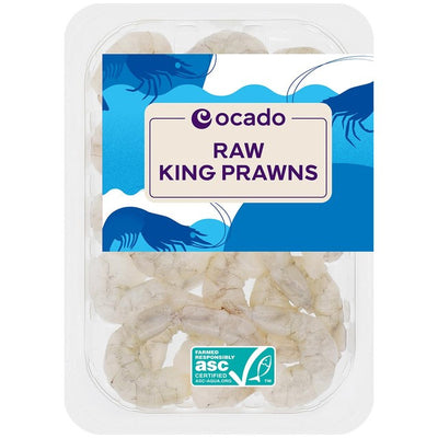 Ocado ASC Raw King Prawns Peeled Ready to Cook 165g