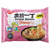 Nissin Demae Ramen Shrimp instant noodle soup - British product