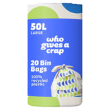 M&S Who Gives A Crap Super Strong Bin Bags 50L- Buy online at McGrocer