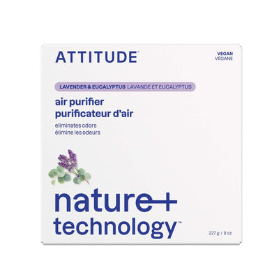 Attitude Natural Air Purifier Eucalyptus & Lavender Eco-Friendly Air Freshener 227g