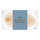 M&S M&S White Pitta Breads 6 per Pack- Buy online at McGrocer