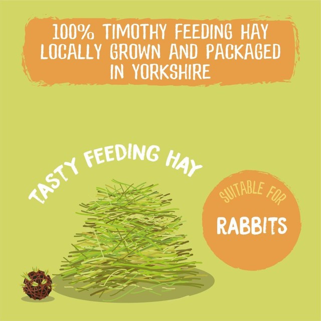 Burgess Excel Feeding Hay Dried Fresh Grass 1kg - British product
