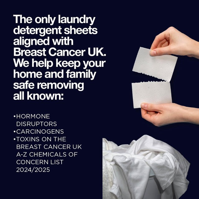 The Lab Co. non bio relaxing scent laundry detergent sheets 32 loads (British brand)