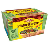 Old El Paso smoky BBQ taco kit with soft tortillas and sauce, 350g, imported from the UK