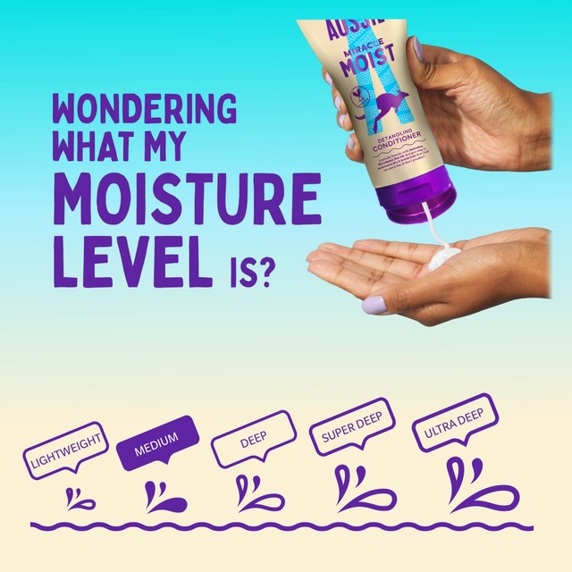 Aussie Miracle Moist conditioner 200ml (British brand)
