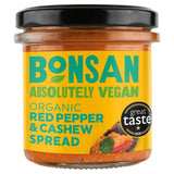 M&S Bonsan Organic Vegan Cashew Bell Pepper Pate Spread 130g- Buy online at McGrocer