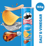Pringles crisps Salt & Vinegar 165g sharing tube, imported from the UK