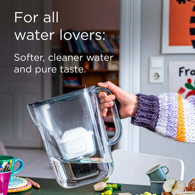 Brita Style Essential water filter jug stone blue (British brand)