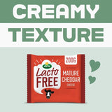 Arla Lactofree Mature Cheddar Cheese 200g - British product