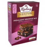 Mr Kipling triple choc brownie mix (British brand)