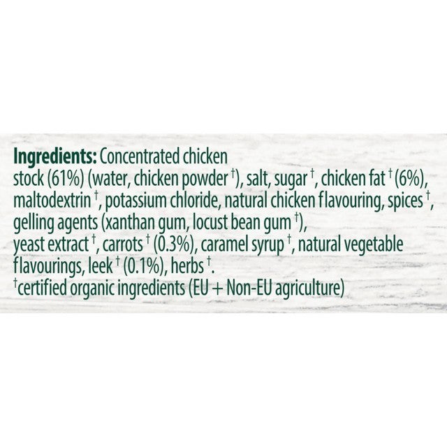 Knorr Organic Chicken Stock Pot 104g, UK version