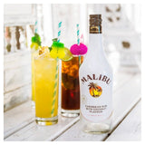 Malibu original white rum with coconut flavour, imported from the UK