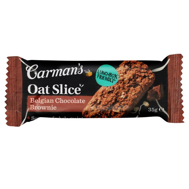 Sapphire Belgian chocolate brownie oat slices 5 pack - British product