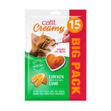 M&S Catit Creamy Chicken & Lamb Cat Treats 15 x 10g- Buy online at McGrocer
