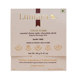 M&S Lumara Cocoa Karma Roasted Chana Sattu Dairy-Free Hot Chocolate Drink Mix 40g- Buy online at McGrocer